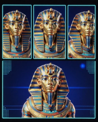 3 Pharaohs Slot von Hacksaw im Realz Casino